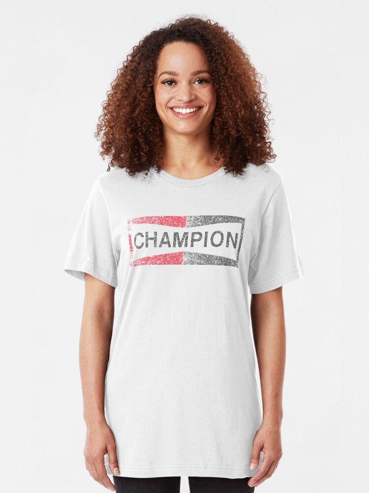 champion slim fit t shirt