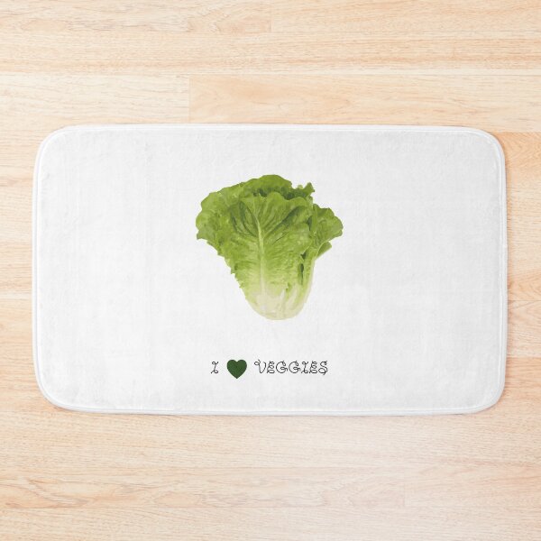 Item preview, I love veggies Lettuce - Vegan quotes designed and sold by Printables Passions.