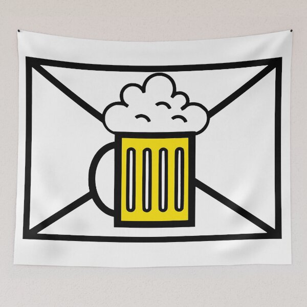Item preview, Duty off beer; Free beer; designed and sold by StickerApe.