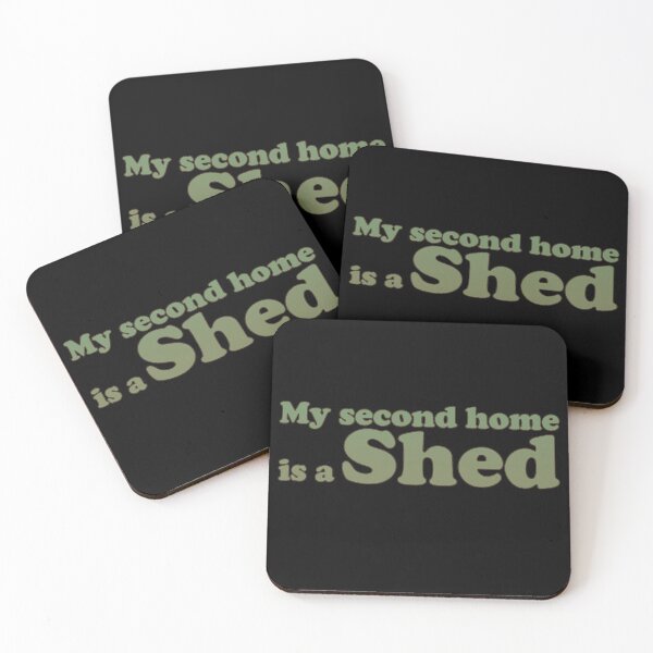 Item preview, My second home is a Shed designed and sold by HazyAppleArt.