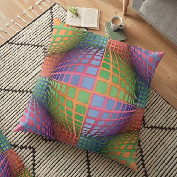 In Impossible Art (impossible objects, visual art), the Dutch artist Maurits Cornelis Escher became famous. He used techniques based on mathematical principles in the creation of his artworks. Floor Pillow