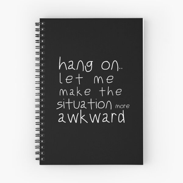 Item preview, Hang On Introvert Introverted Awkward Social Anxiety Cute Funny Happy Sarcastic Birthday Gift designed and sold by EpsilonEridani.