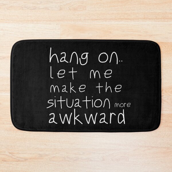 Item preview, Hang On Introvert Introverted Awkward Social Anxiety Cute Funny Happy Sarcastic Birthday Gift designed and sold by EpsilonEridani.