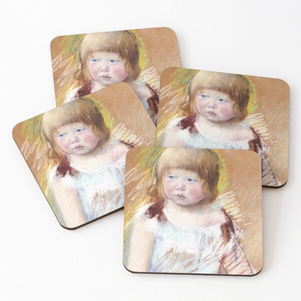 Item preview, Study of a small child vintage painting - mary cassatt  designed and sold by Vintage Designs +.