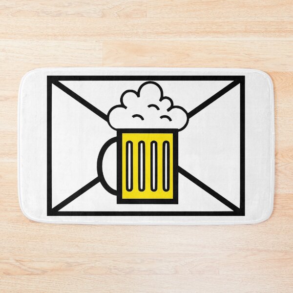 Item preview, Duty off beer; Free beer; designed and sold by StickerApe.