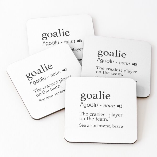 Item preview, Goalie Definition Shirt for Football, Hockey, Soccer, Lacrosse, Goalkeeper Player designed and sold by kedsi.