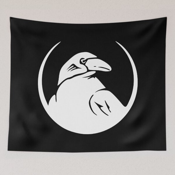 Item preview, Raven - crow - logo designed and sold by TShirtsByMs.