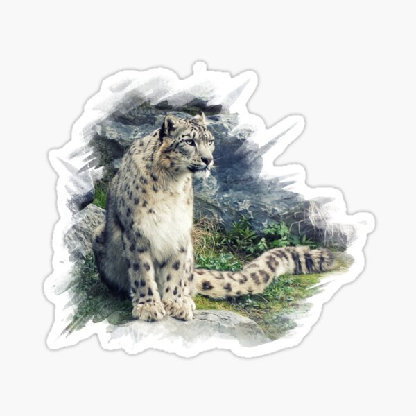 Sticker Leopard Redbubble