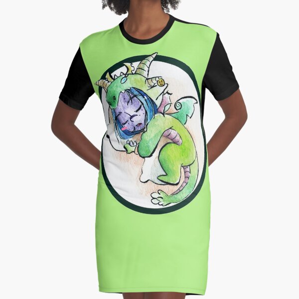 Ysera pijamas Graphic T-Shirt Dress