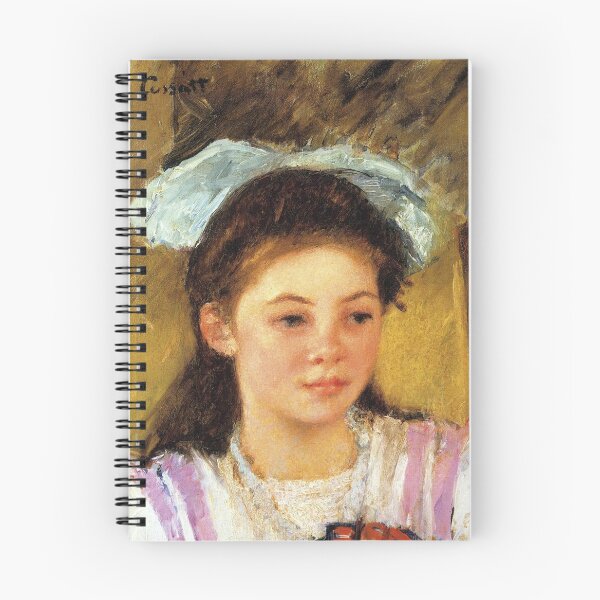 Item preview, Girl with a large bow in her hair painting - mary cassatt  designed and sold by Vintage Designs +.