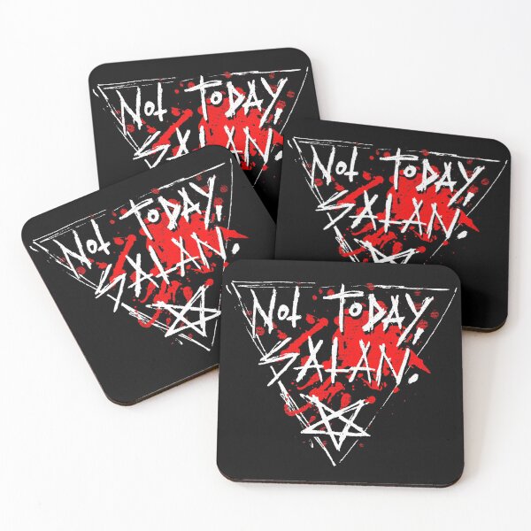 Item preview, Not Today, Satan designed and sold by MoSt90.