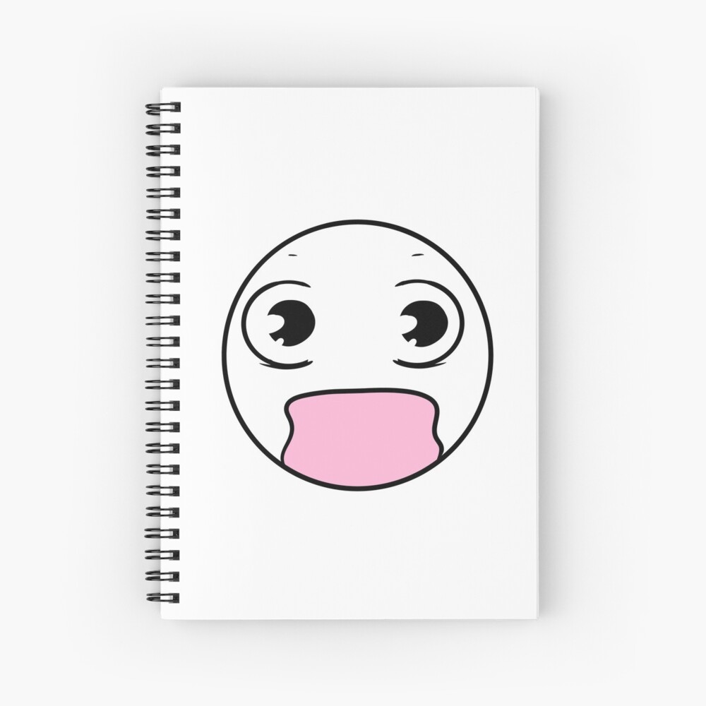 Surprised Face Art Print By Peabean Redbubble