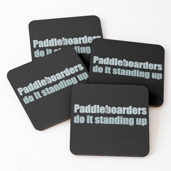 Item preview, Paddleboarders do it standing up designed and sold by HazyAppleArt.