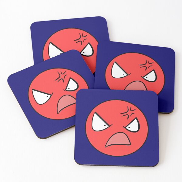 Item preview, very angry face designed and sold by Peabean.