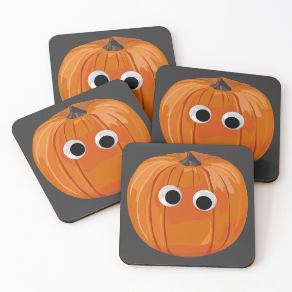 Item preview, Googly eyed pumpkin designed and sold by helengarvey.