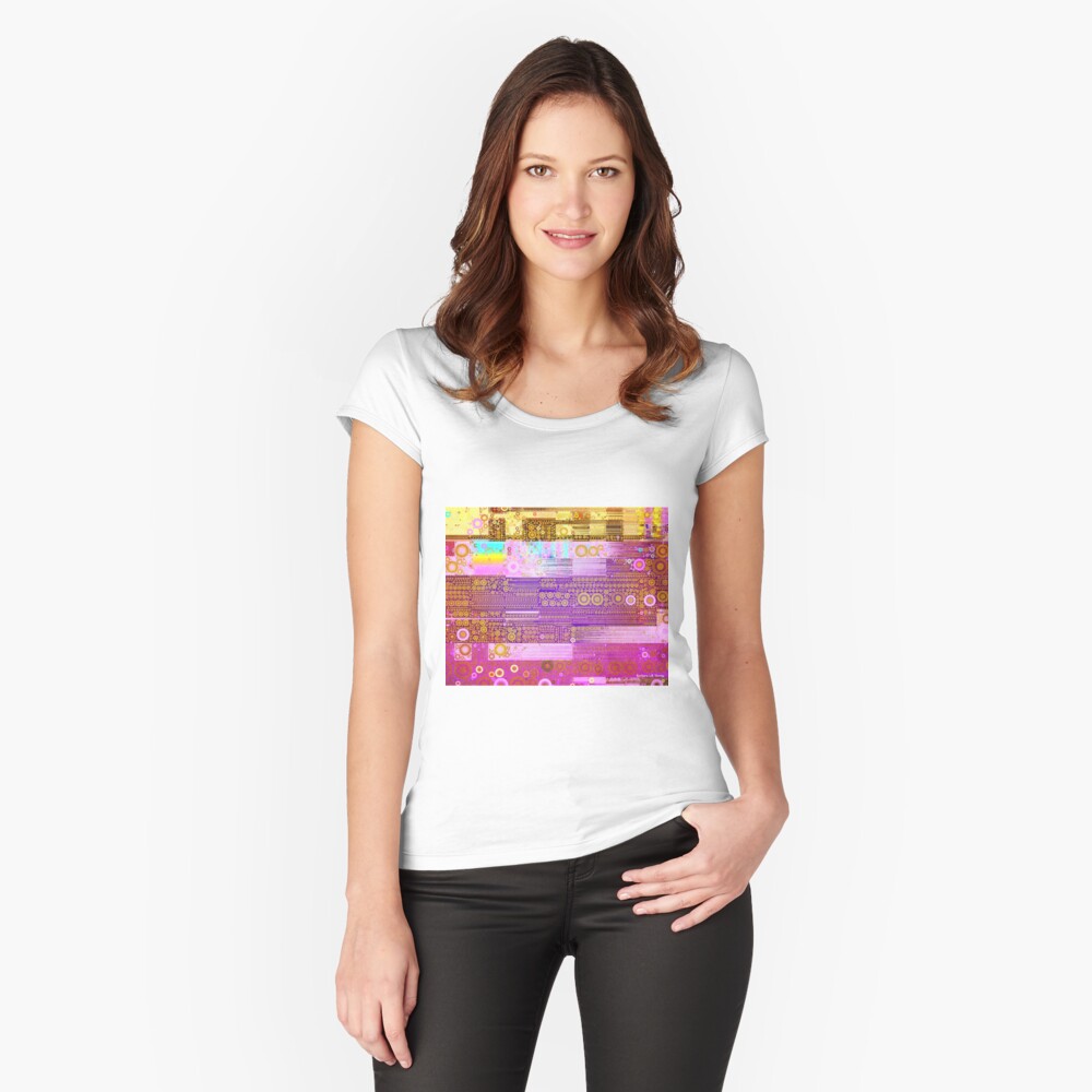 Item preview, Fitted Scoop T-Shirt designed and sold by barbarastorey.