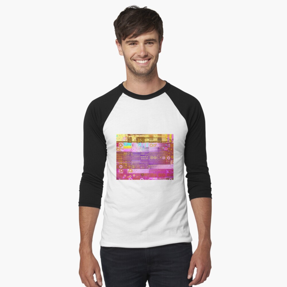Item preview, Baseball ¾ Sleeve T-Shirt designed and sold by barbarastorey.