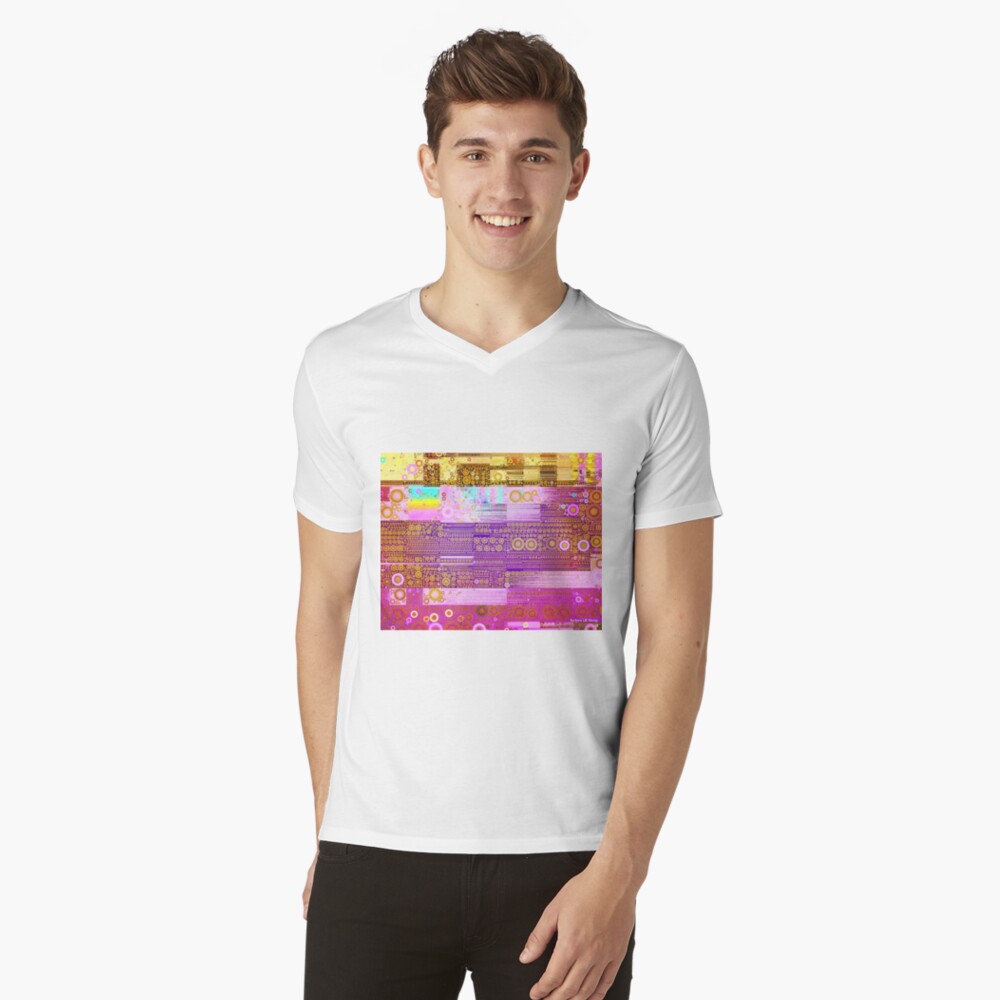 Item preview, V-Neck T-Shirt designed and sold by barbarastorey.