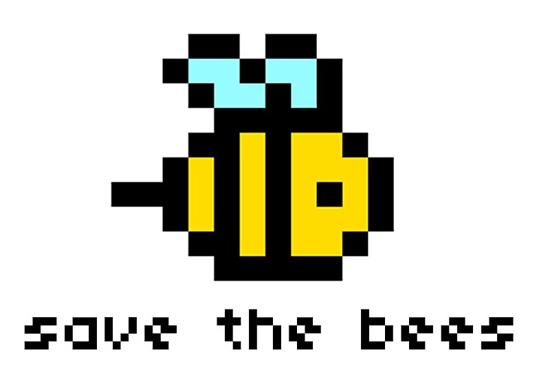 "Pixel Bee" by elisenechal | Redbubble