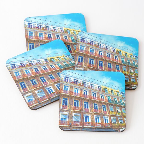 Item preview, alçados pombalinos forrados a azulejos. facades covered with tiles. lisbon designed and sold by Tereza Pilar  Art.