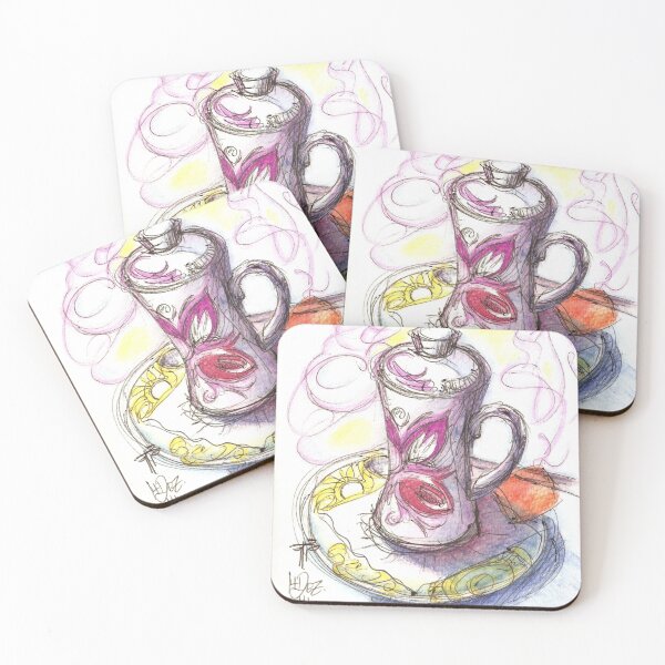 Item preview, te de la tarde designed and sold by Tereza Pilar Art.