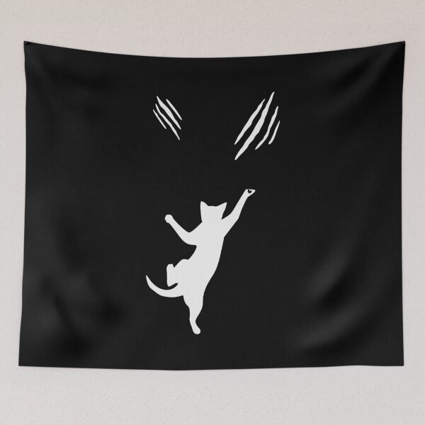 Item preview, Cat scratch trail designed and sold by TShirtsByMs.