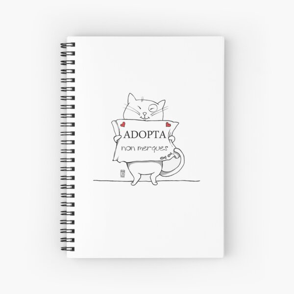 Adopta, non compres Cuaderno de espiral