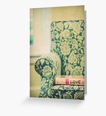 chair love Greeting Card