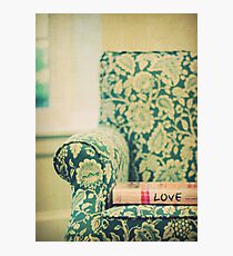 chair love Photographic Print