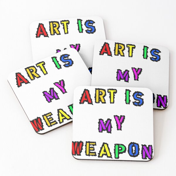 Item preview, Art Is My Weapon designed and sold by SerpentSkyArts.