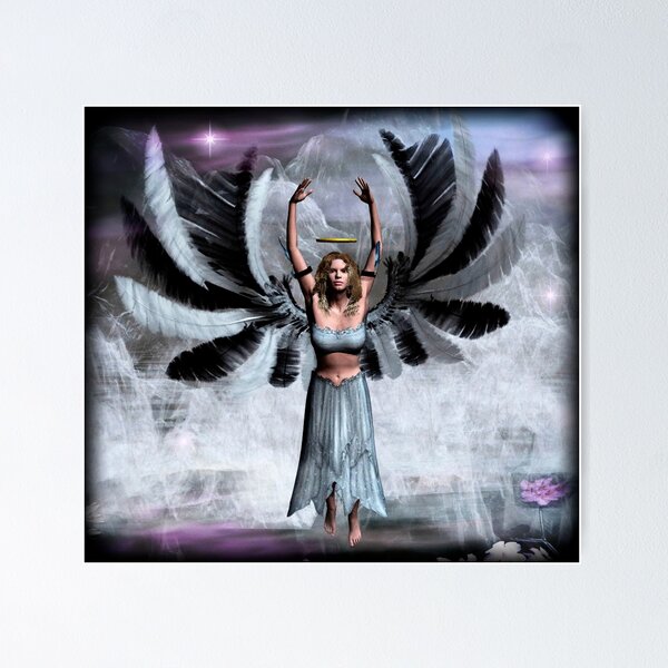 Item preview, Angel of Balance designed and sold by WhiteOak Art Designs.