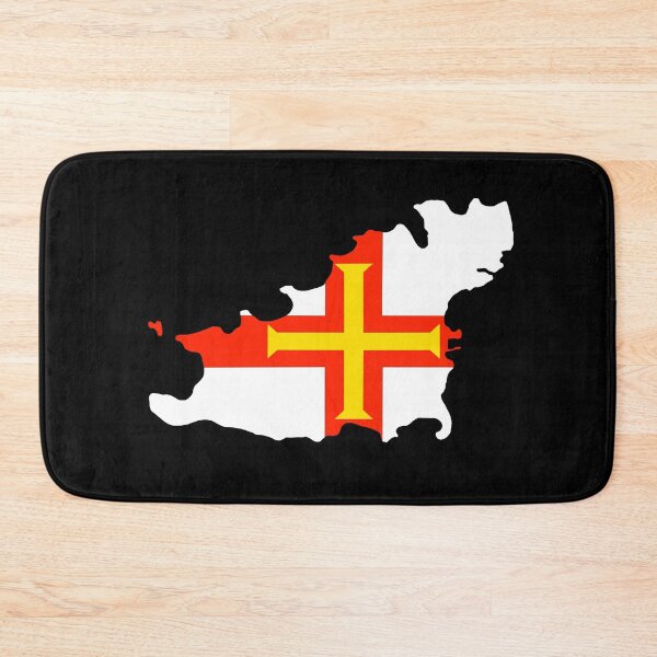 Item preview, Map and Flag of Guernsey designed and sold by IBMClothing.