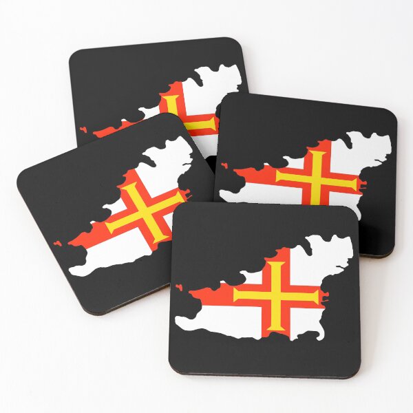 Item preview, Map and Flag of Guernsey designed and sold by IBMClothing.