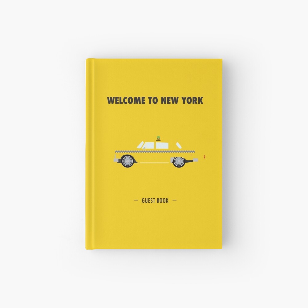 New York City: Yellow Taxi Hardcover Journal