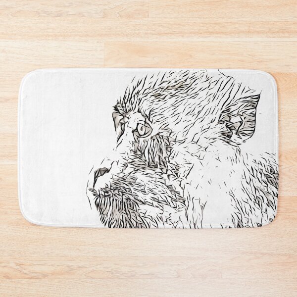 Item preview, Japanese Sketch Styled Monkey Portrait designed and sold by spencer-r.