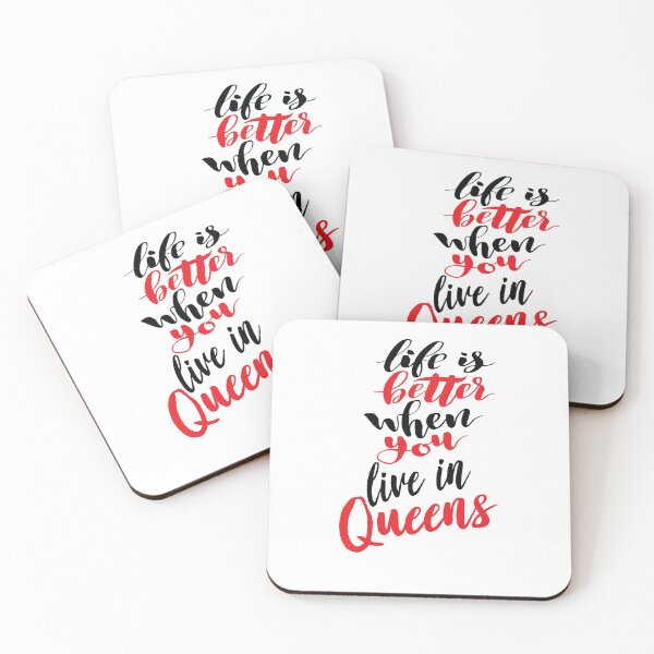 Item preview, Life Is Better When You Live In Queens New York Raised Me designed and sold by QueensNewYork.