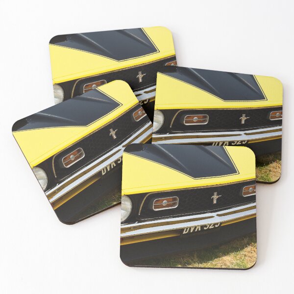 Item preview, A yellow 1970's Ford Mustang designed and sold by Graham Cornall.