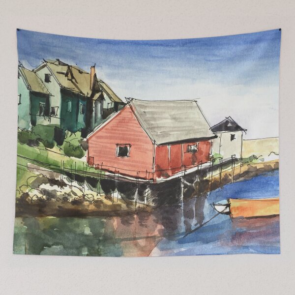 Item preview, Peggy's Cove Nova Scotia Canada designed and sold by TheJoeyStudio.