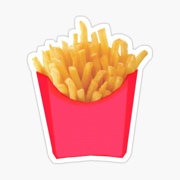 French fries Sticker
