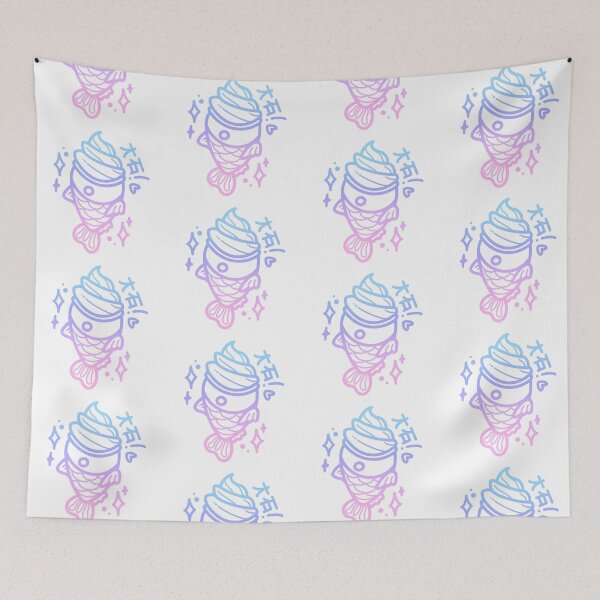 Item preview, Rainbow pastel goth taiyaki  designed and sold by Freakfla.