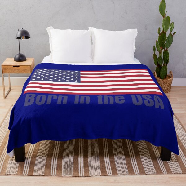 Item preview, Born in the USA Flag T-Shirt American Sticker designed and sold by deanworld.