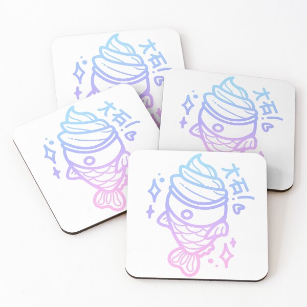 Item preview, Rainbow pastel goth taiyaki  designed and sold by Freakfla.