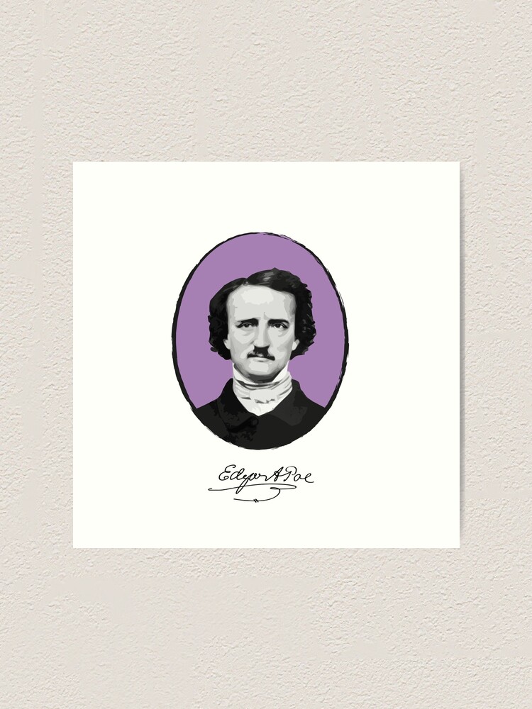 Alternate view of Edgar Allan Poe Art Print