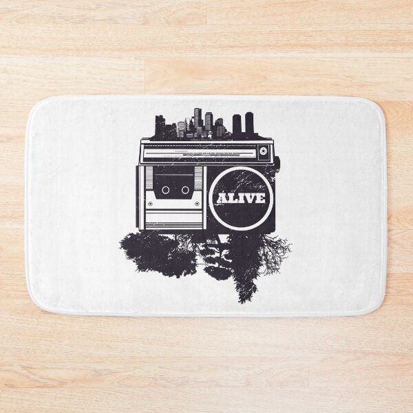 Item preview, Cassette recorder, city, nature, skyline designed and sold by DerSenat.