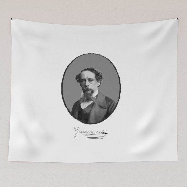 Item preview, Charles Dickens - Books lovers serie designed and sold by Printables Passions.