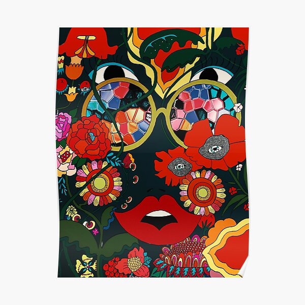 Red Shades Poster