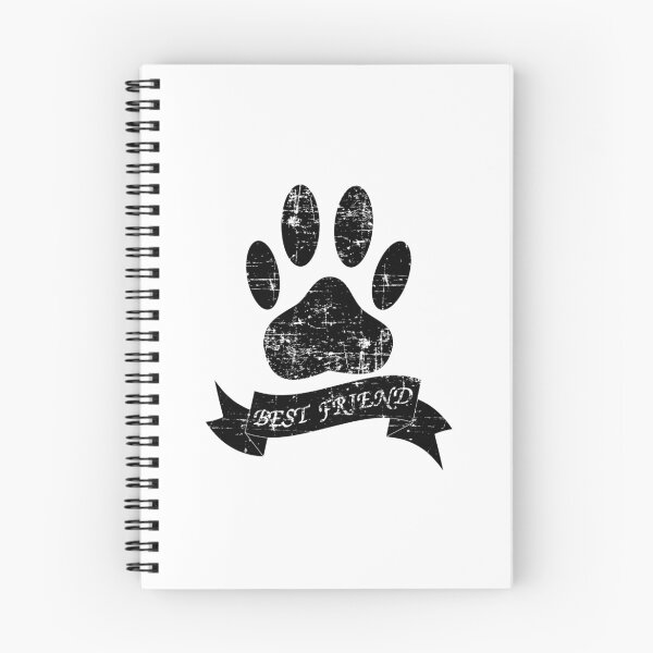 Item preview, Distressed Dog Paw With Ribbon designed and sold by Almdrs.