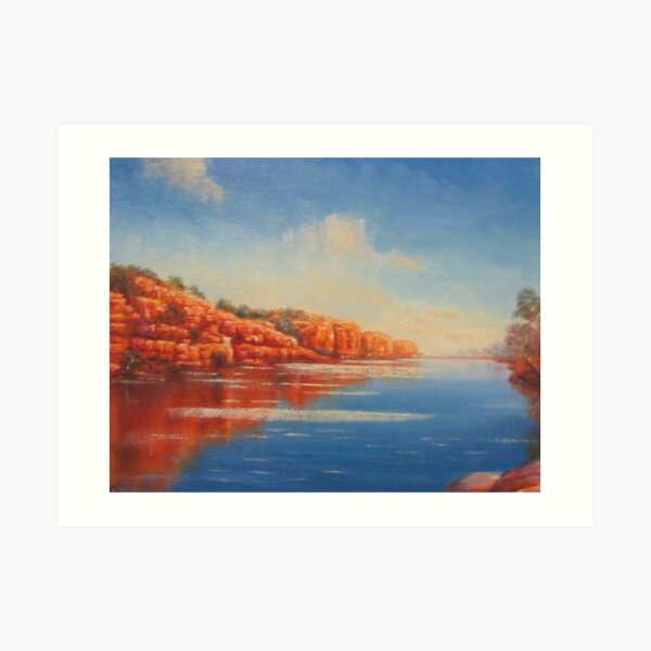 "Fitzroy River - Kimberley, Western Australia" Art Print