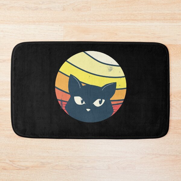 Item preview, Retro cat, sunset designed and sold by DerSenat.