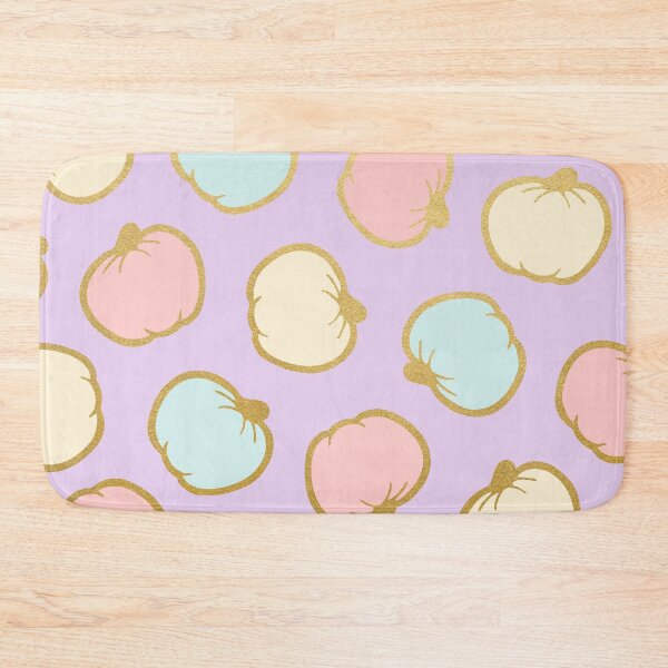 Item preview, Pastel Pumpkin Pattern with Gold designed and sold by evannave.